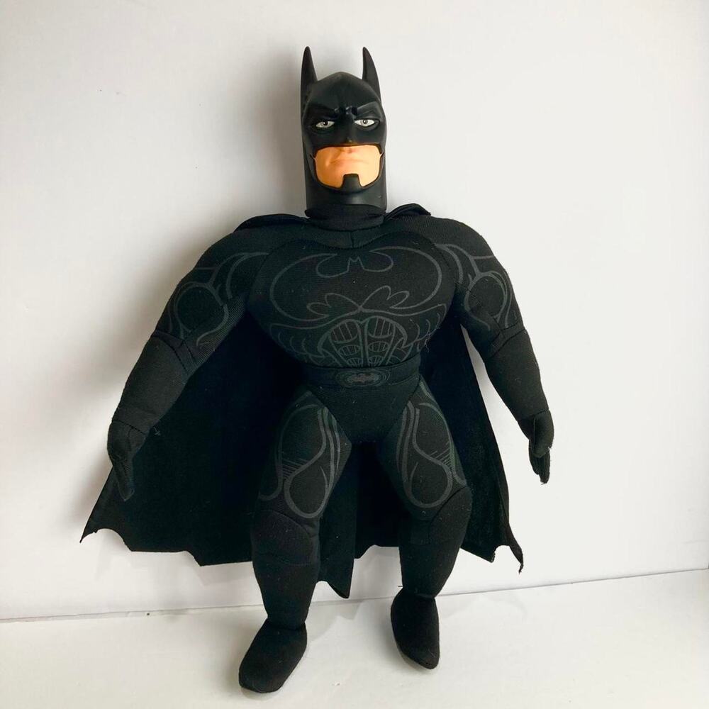 Vintage 1995 Hasbro BATMAN FOREVER Plush Talks DC Superhero box doesn’t work